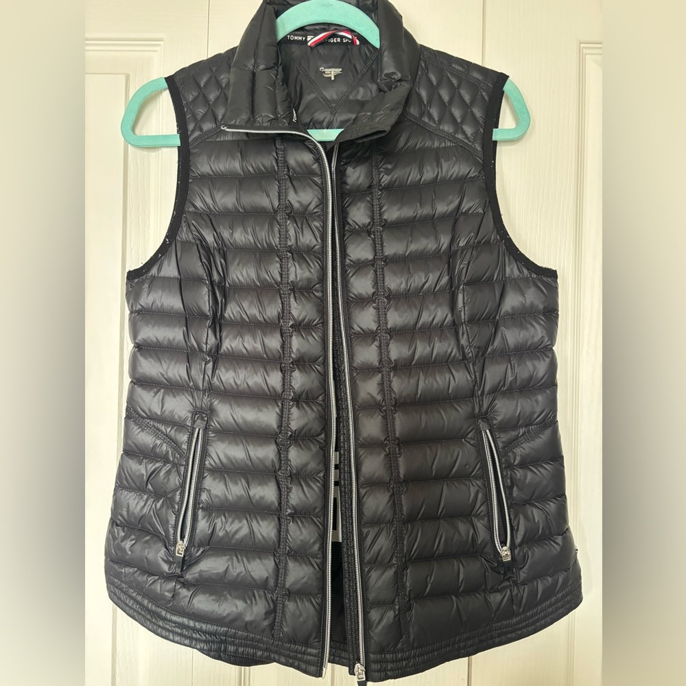 Tommy Hilfiger Black Quilted Vest